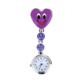 Hot Sales Nurse Pocket watch  Lovely Heart  Smile Face With Medical Nurses  Fashion Quartz Watches  LXH
