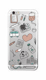 Nurse Medical Medicine Health Heart Soft TPU Phone Case Cover Coque Fundas For iPhone 7 7Plus 6 6S 6Plus 5 5S SE 8 8Plus X