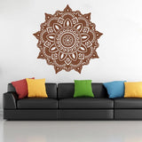 Mandala Flower Indian Bedroom Wall Decal Art Stickers Wall Stickers for Kids Rooms