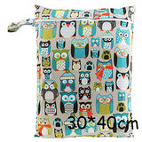 1Pc Baby Cloth Diaper Wet Dry Bag Pouch For Nursing Pads Menstrual Pads Stroller Mini Tote Waterproof Reusable Cloth Diaper Bag