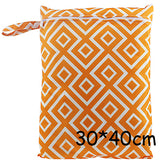 1Pc Baby Cloth Diaper Wet Dry Bag Pouch For Nursing Pads Menstrual Pads Stroller Mini Tote Waterproof Reusable Cloth Diaper Bag