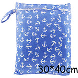 1Pc Baby Cloth Diaper Wet Dry Bag Pouch For Nursing Pads Menstrual Pads Stroller Mini Tote Waterproof Reusable Cloth Diaper Bag