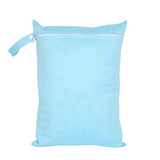 1Pc Baby Cloth Diaper Wet Dry Bag Pouch For Nursing Pads Menstrual Pads Stroller Mini Tote Waterproof Reusable Cloth Diaper Bag